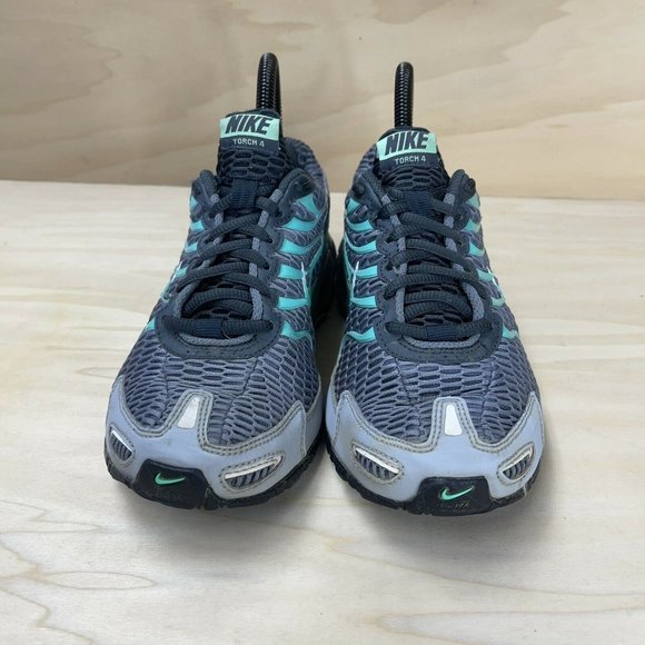 Nike Womens Air Max Torch 4 343851-030 Gray Green Running Shoes Lace Up Sz 5.5 - Picture 2 of 9